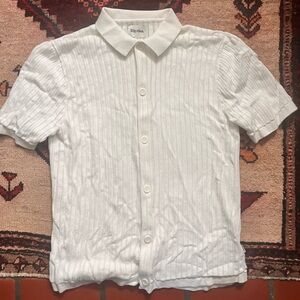 Rhythm button up tee